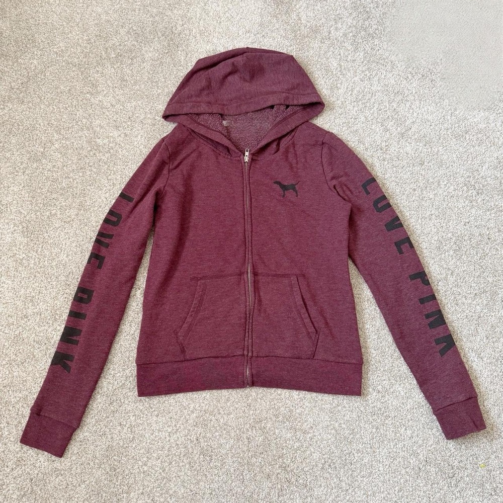 2013 PINK Victoria's Secret Full Zip Hoodie – Size S